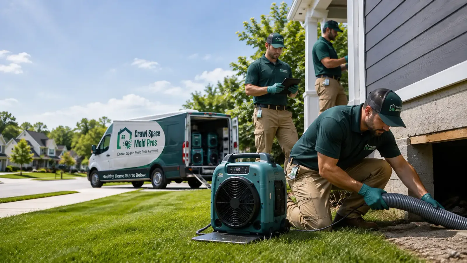 Crawl Space Mold Removal in Avenal, CA